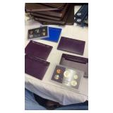1983 - 1986 Coin Proof Sets 5 Total