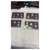 1984 - 1987 Coin Proof Set ( No Boxes)