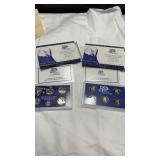 2000 & 2001 Quarter Coin Proof Sets