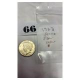 1923 Silver Peace Dollar Coin
