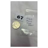 1923 Silver Peace Dollar Coin