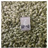 One Gram .999 Silver Bar