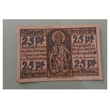 25 Pfennig 1919 Heiligenstadt Worbis Germany.