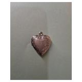 Locket that says I Love You Marked 925