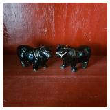 Vintage Cow Salt and Pepper Shakers