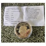 American Mint Donald Trump 24k Layered