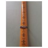 Fashion Ring Size 6 1/2 Marked 925