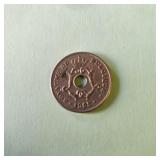 1905 Belgium 10 Centimes coin