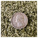 1954 Silver Washington Quarter
