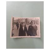 WWII German Black and White Photo of a Couple