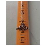 Fashion Ring Size 9 1/2 Marked 925