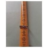 Fashion Ring Size 8 Marked 925