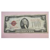 1928 F Two Dollar Red Seal