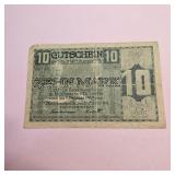 10 Mark Notgeld Mï¿½hlhausen Thuringia, Germany
