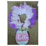 Easter Wreath with Egg