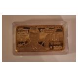 Trump 24k Gold Enriched Bar