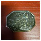 Vintage Train Belt Buckle