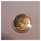 One Ounce .999 Copper Round
