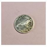 One Gram .999 Silver Round