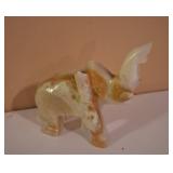 Stone  Hand-carved Elephant Figurine