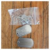 Walking Dead Abraham Dog Tags