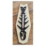 Vintage Indian Ashland Montana Thermometer