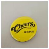 Vintage 1999 Cheers Boston pinback button