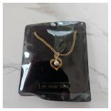 Nos 14kt Gold Tone Heart Necklace