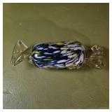 Handblown Glass Candy Paperweight