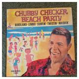 Vinyl LP album Beach Party by Chubby Checker