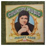 Country Music vinyl LP by Johnny Cash