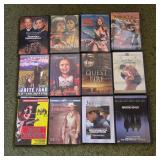 Lot of Twelve DVDS