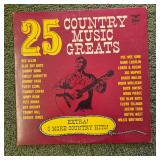25 Country Music Great by Starday Records