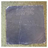 1980 vinyl LP of AC/DC's album Back in Black