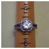Fashion Ring Size 5 Marked 925