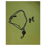 1928 Necklace and Earrings set