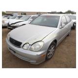2000 Lexus GS300 JT8BD68S2Y0104361 Silver