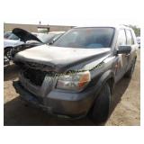 2007 Honda Pilot 2HKYF18587H511766 Gray