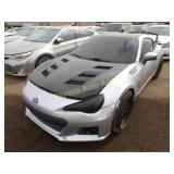 2014 Subaru BRZ JF1ZCAC1XE8600788 Silver