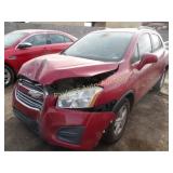 2015 Chevrolet Trax KL7CJLSB6FB155687 Red