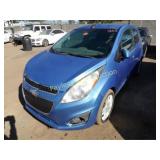 2015 Chevrolet Spark KL8CD6S9XFC784252 Blue