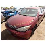 2005 Toyota Camry 4T1BE32K95U038624 Red