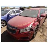 2012 Chevrolet Cruze 1G1PG5SC4C7180005 Red