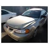 2001 Pontiac Grand Am 1G2NF12T81M561546 Gold