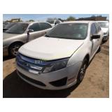 2012 Ford Fusion 3FAHP0GA3CR333722 White