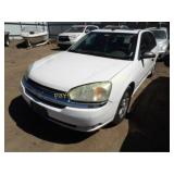 2005 Chevrolet Malibu 1G1ZU548X5F175670 White