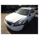 2008 Honda Accord JHMCP26778C061749 White