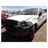 2005 Ford F-150 1FTVX12565NA43042 White