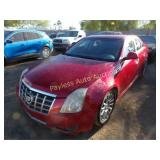 2012 Cadillac CTS 1G6DA5E55C0105432 Red
