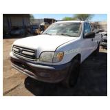 2001 Toyota Tundra 5TBJN32151S163165 White